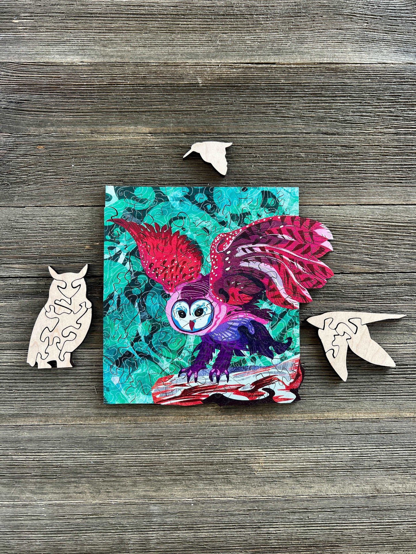 Owl Wooden Puzzle