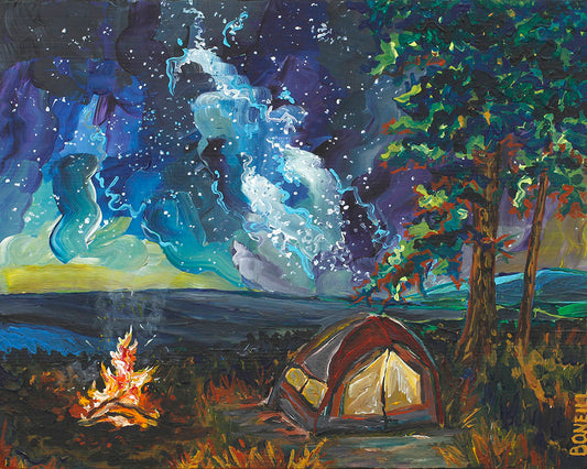 Camping Under the Stars by Betsy O'Neill